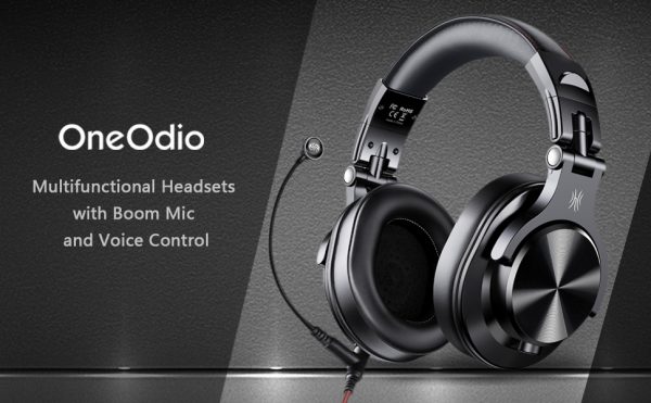 OneOdio A71 DJ Headphones Black_4 (5)
