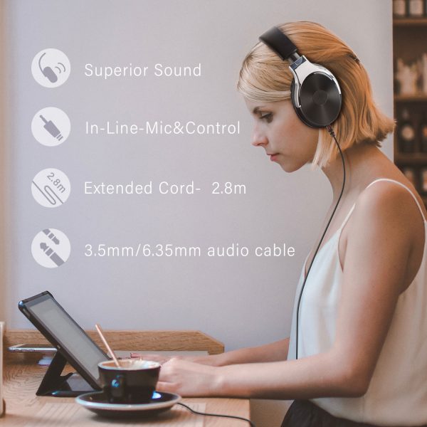 OneOdio Studio Hifi Koptelefoon met microfoon headset